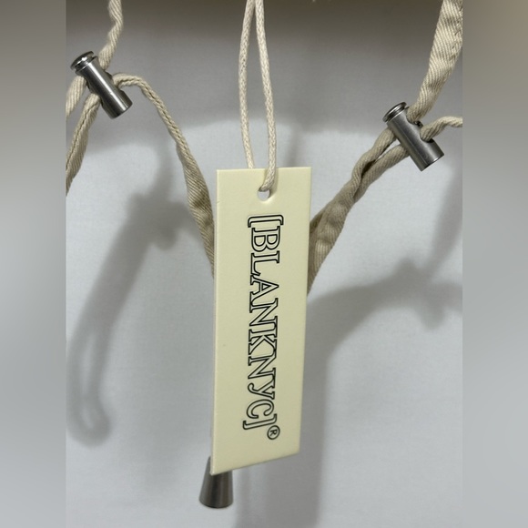 BLANKNYC Bomber/Military Style Jacket in Buff/Cream Color (Medium) - Picture 9 of 11